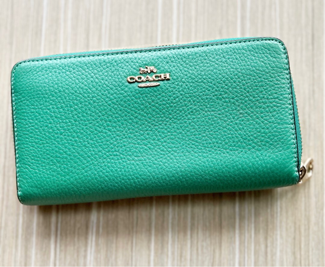 Coach long wallet, Luxury, Bags & Wallets on Carousell