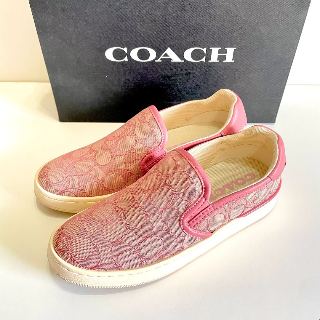 Coach slip on loafers sales