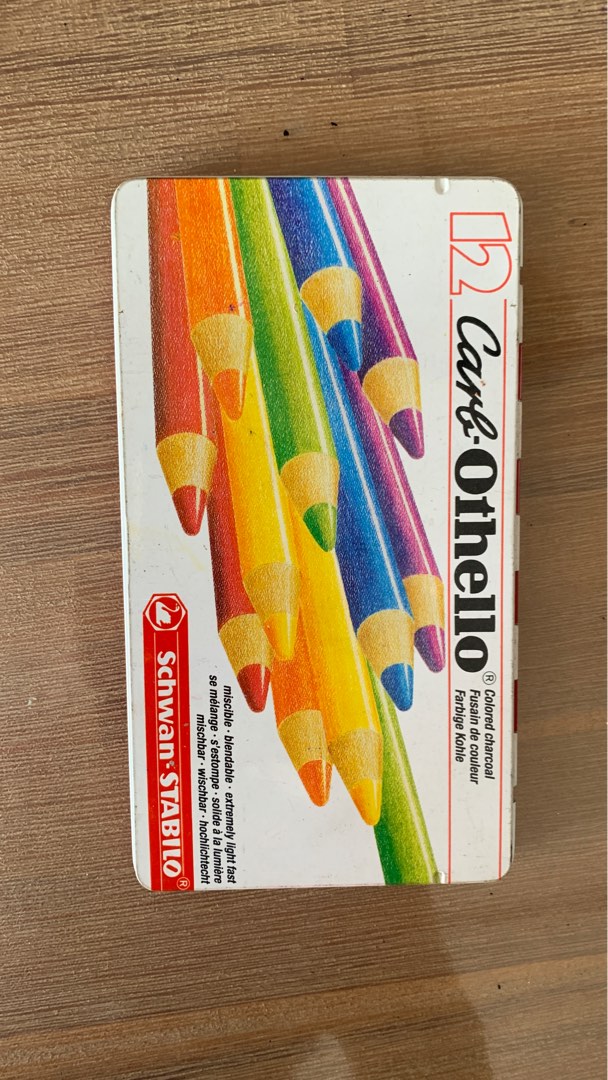 Colored Charcoal Pencils 
