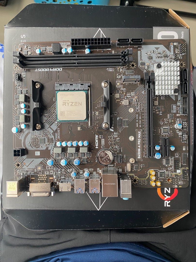 Ryzen 7 discount 2700x motherboard bundle