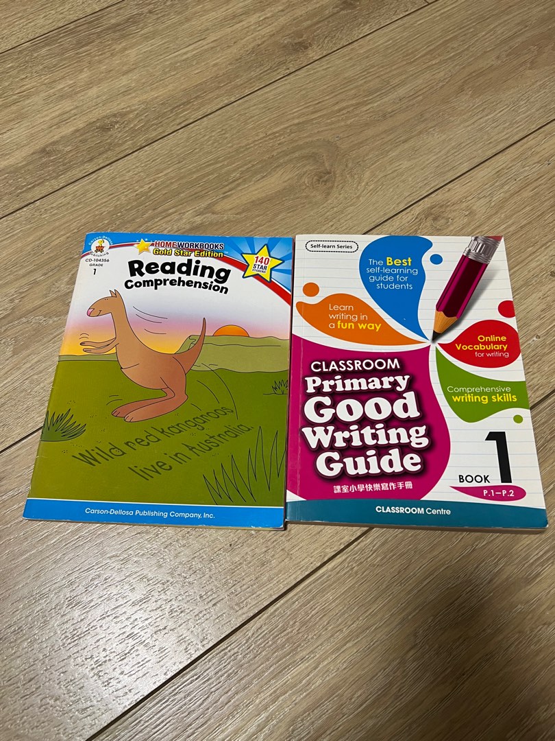 小一英文comprehension and writing guide, 興趣及遊戲, 書本 & 文具, 書本及雜誌 - 補充練習 ...