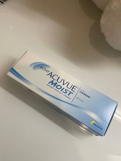 Dailies 1-Day Acuvue Moist (30 Lenses) with Lacreon (Grade: -4.00)