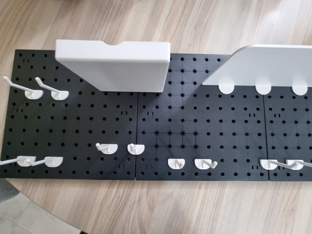 Daiso pegboard set, Furniture & Home Living, Home Decor, Wall Decor on