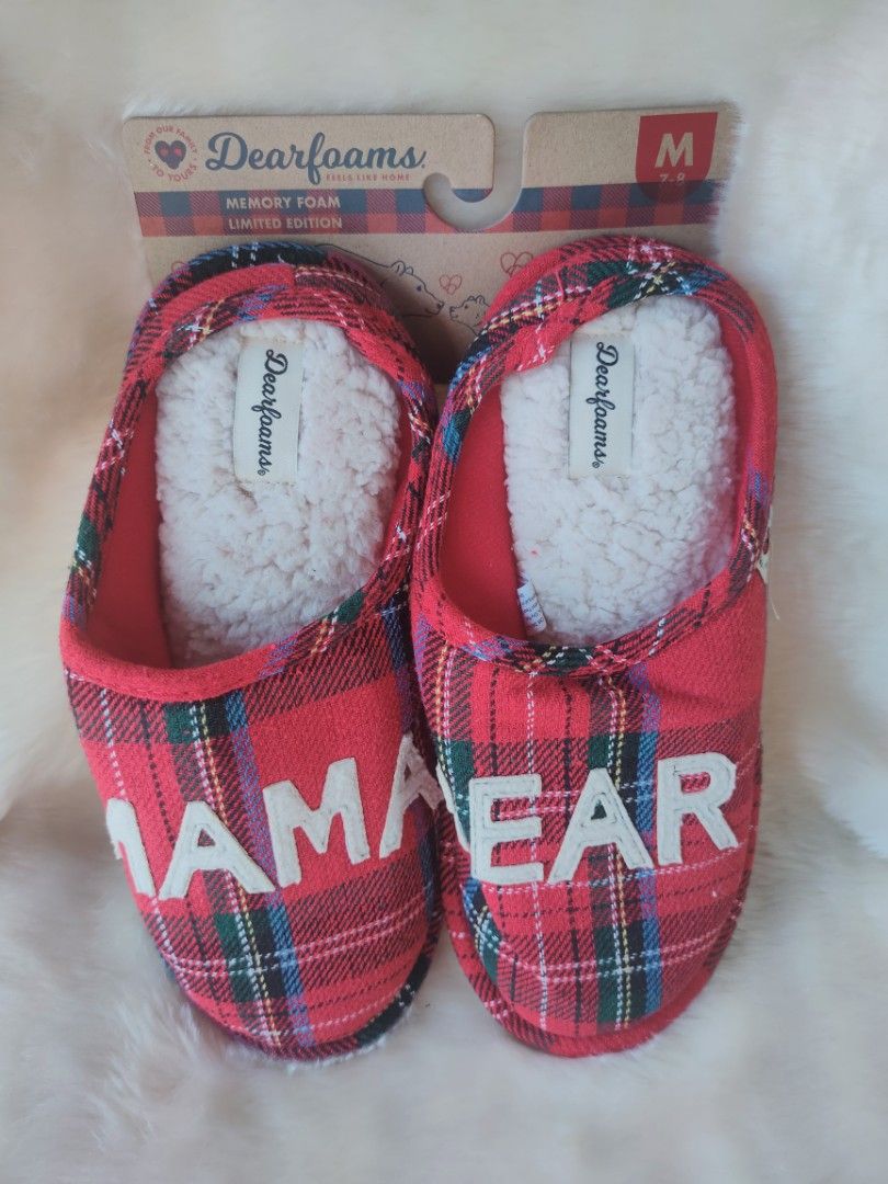 Dearfoams Women s Mama Bear Slipper Women s Fashion Footwear