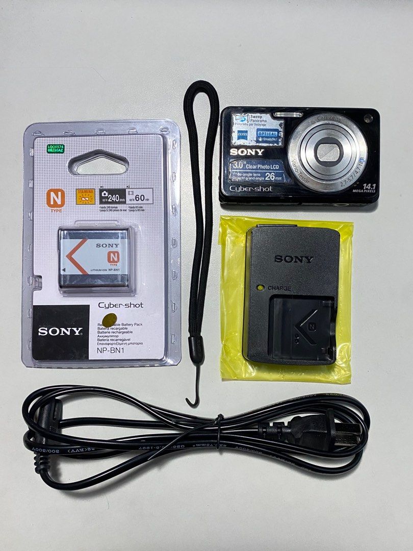 Digital Camera Sony Cybershot DSC-W560 (Category: Cameras) located in Valenzuela. Submitted by alfeopaulramos7490 (Listing ID 1272659936, Image 1). Description: Sony Cybershot DSC-560 14.1 megapixel P5,499 +sf Inclusion: * unit * bnew original sony battery * bnew original sony adapter * bnew original sony cables * bnew original sony charger * sony wrist strap * pouch NO ISSUE 100% ALL WORKING WITH 1 MONTH WARRANTY.