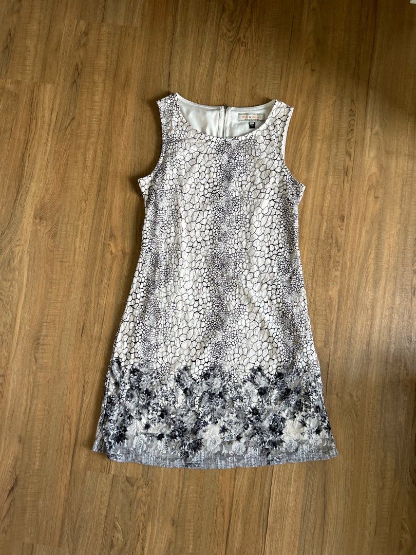 Dorothy perkins black top shift dress