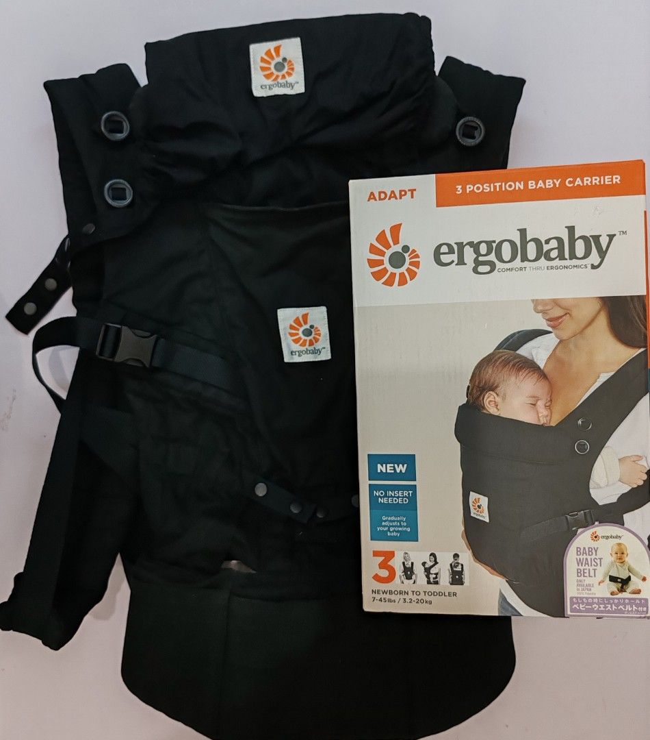 Ergobaby adapt carrier black 2025