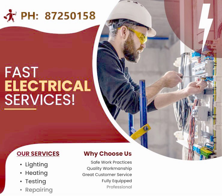 Fast &Safe Electrical Services, Home Services, Home Repairs ...