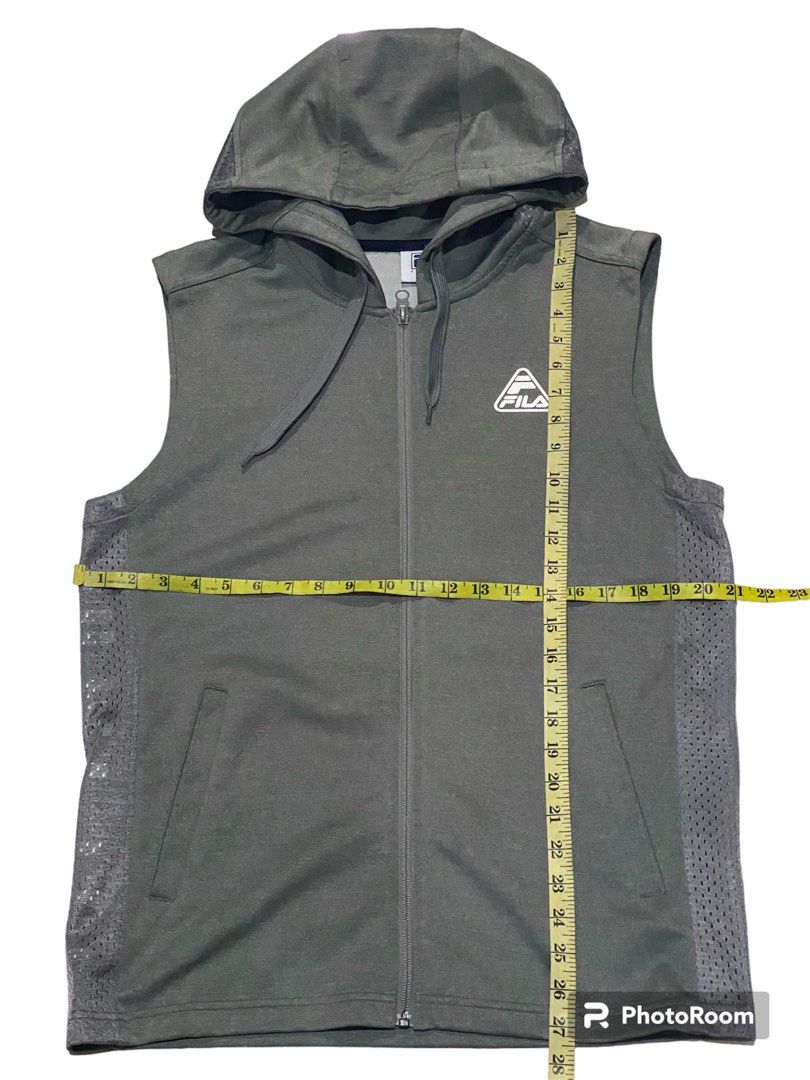 Fila discount sleeveless hoodie