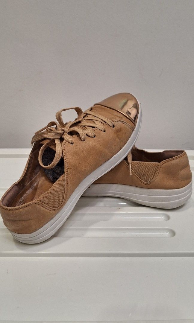 Fitflop Women s Sporty Mirror Toe Sneakers Women s Fashion