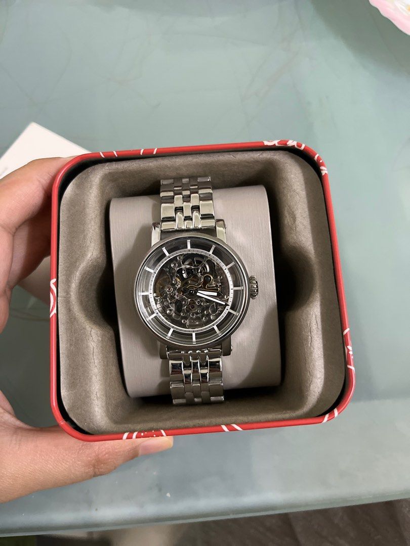 Fossil me3067 automatic watch Women s Fashion Watches