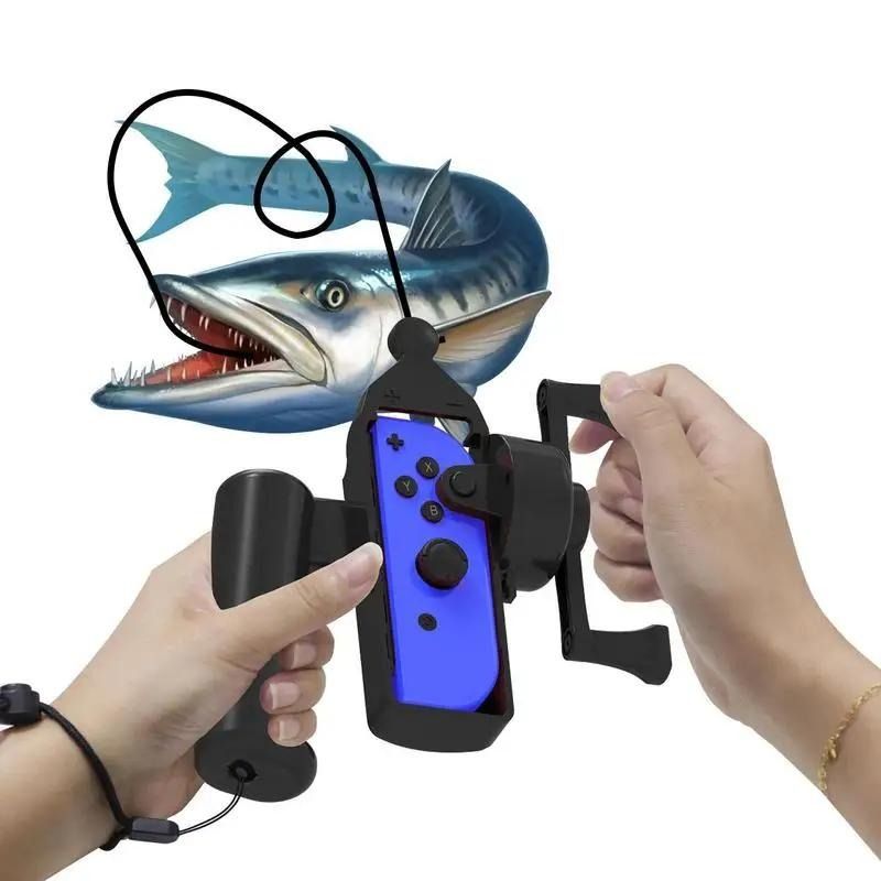 FREE DELIVERY] Fishing Rod For Nintendos Switch Accessories Fishing Game Kit  For Switch Controller The Strike Bundle Somatosensory Device, Video Gaming,  Gaming Accessories, Controllers on Carousell