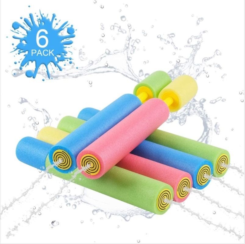 Pool noodle water gun sale