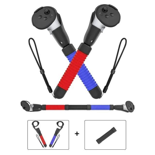 FREE DELIVERY] VR Controllers Long Stick Handle Dual for Meta