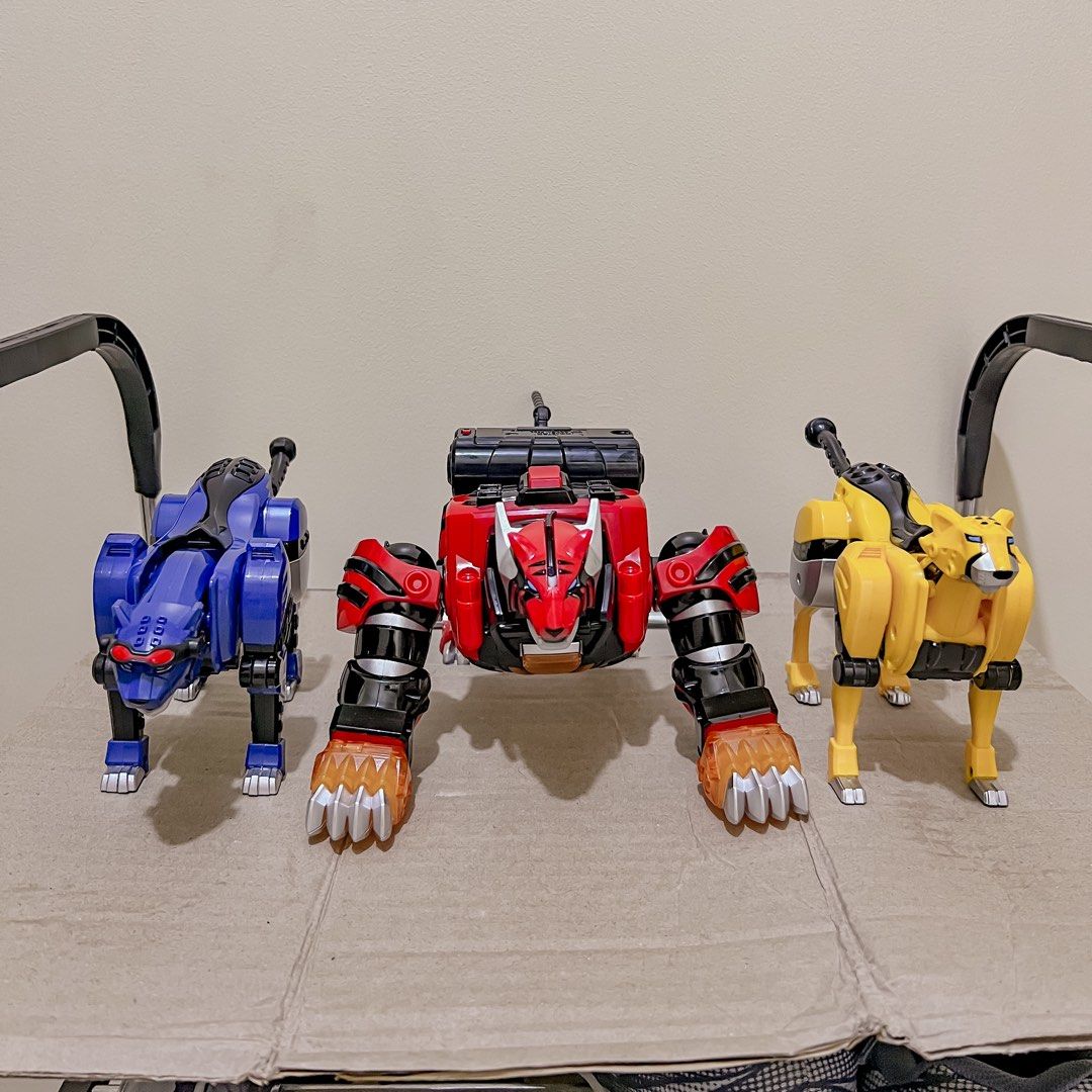 Fs Tos FS DX GEKIRANGER / JUNGLE FURRY MEGAZORD BIB, Hobbies & Toys, Toys ...