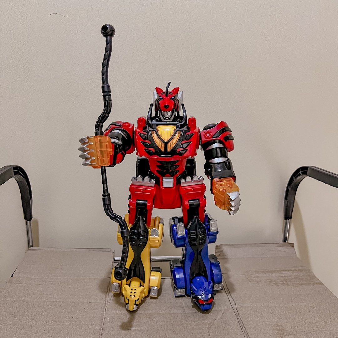Fs Tos FS DX GEKIRANGER / JUNGLE FURRY MEGAZORD BIB, Hobbies & Toys, Toys ...