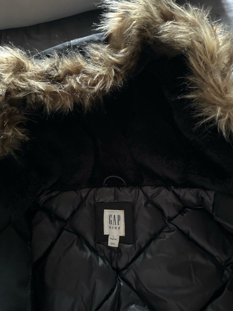 Gap fluffy clearance jacket