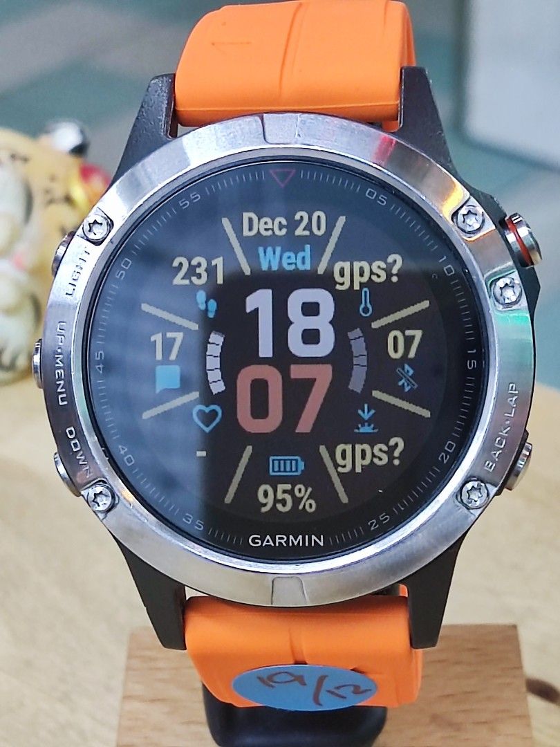Garmin fenix hotsell 5 sapphire orange