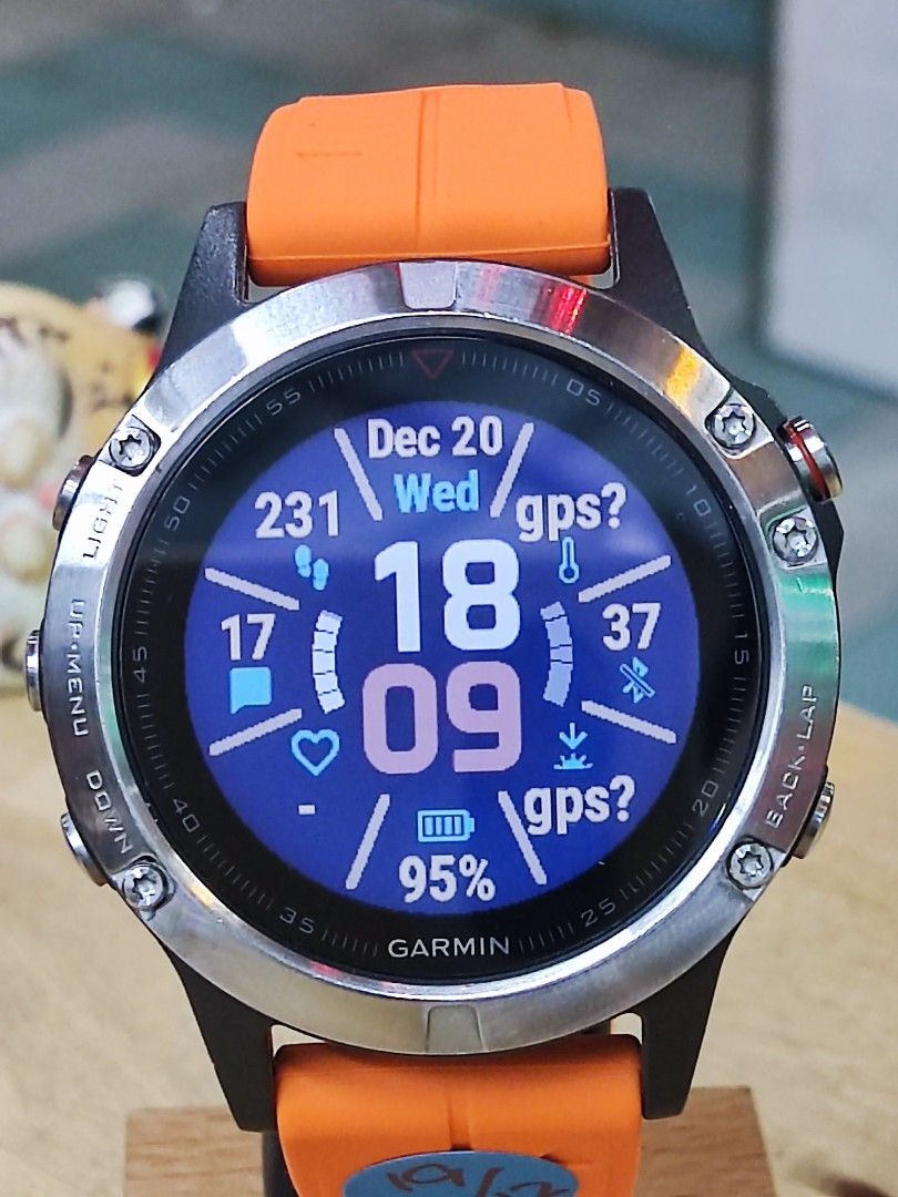 Garmin fenix 5 new arrivals sapphire gps