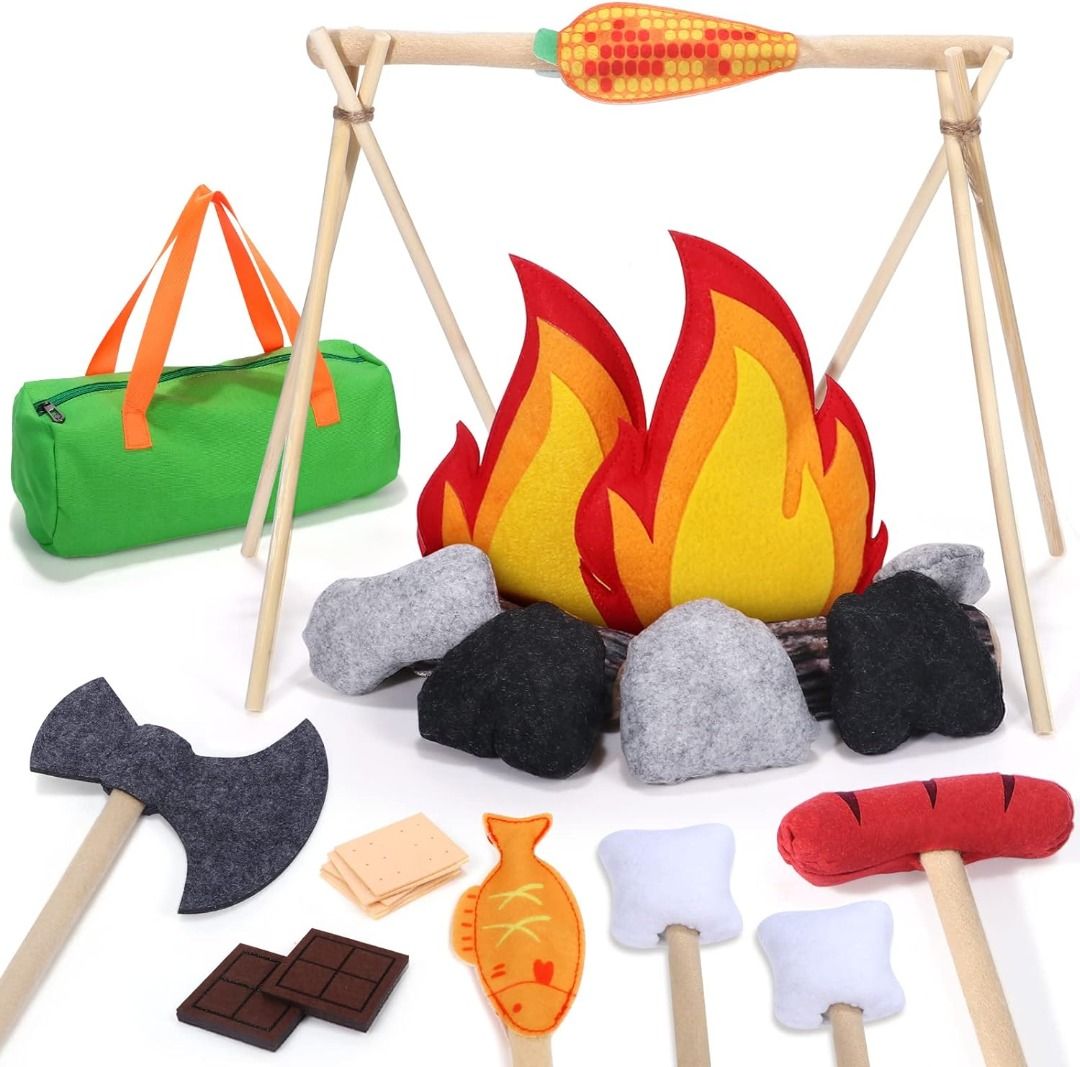 Kids camping cheap playset