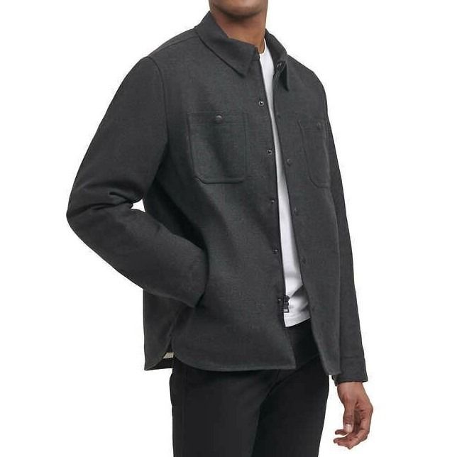 GH Bass Co Men s Wool Lined Shirt Jacket S US size chart