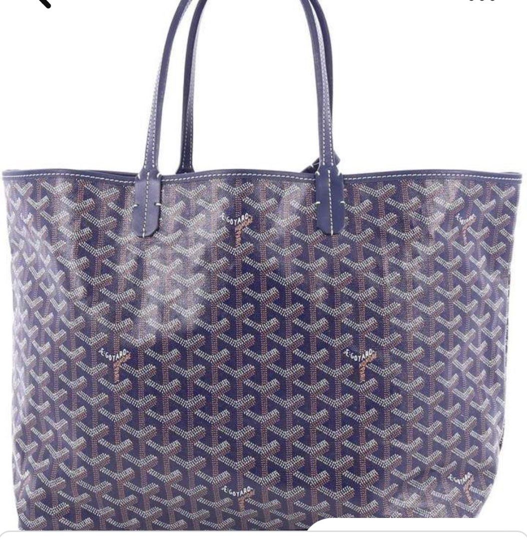 Purple shop goyard bag
