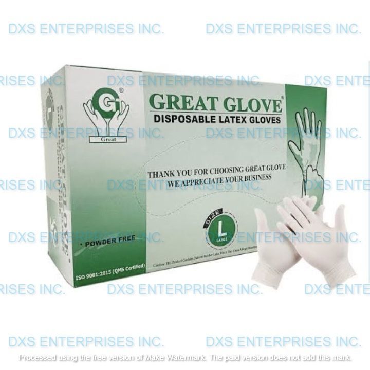 Great gloves latex on sale