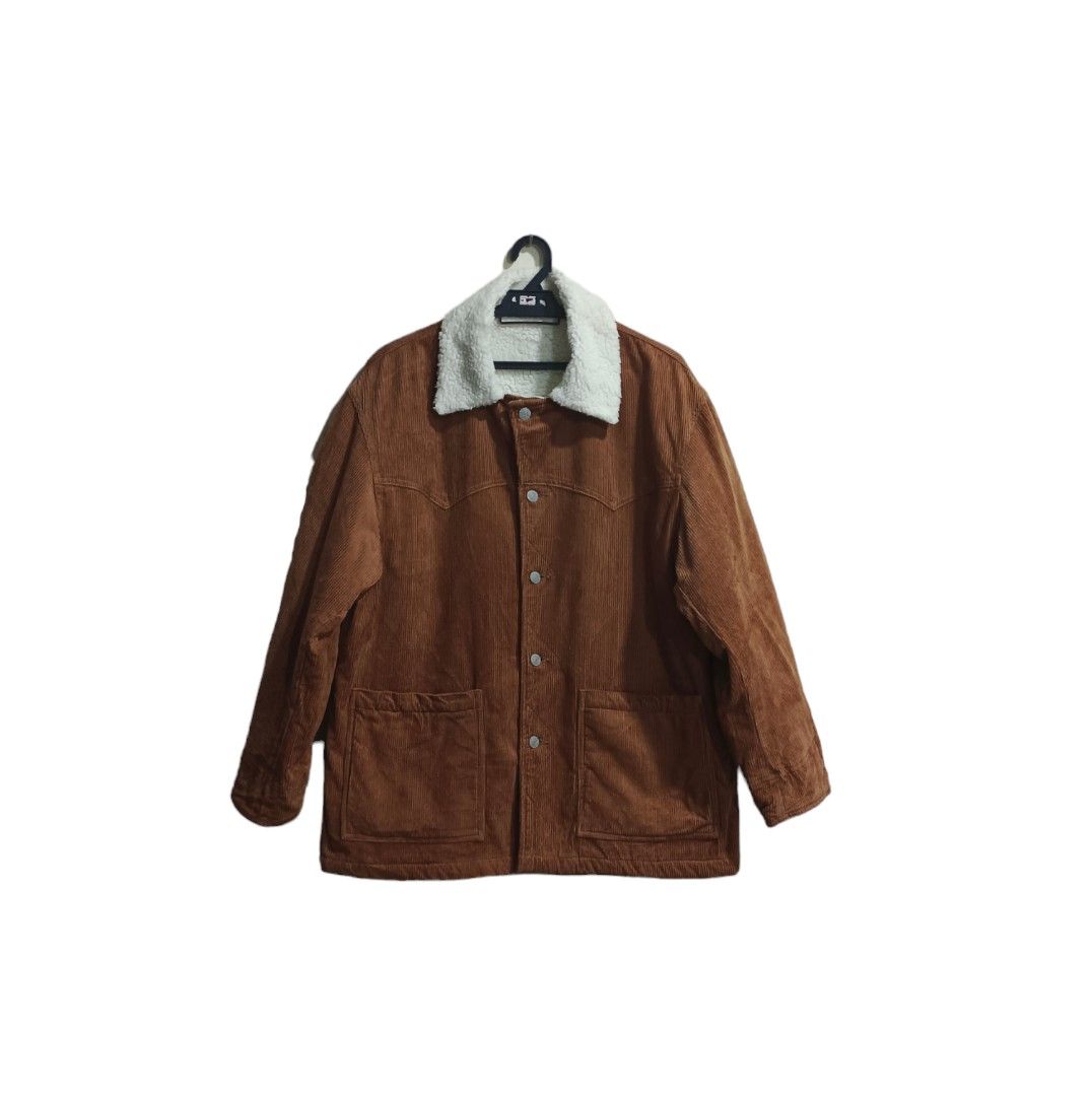 Cord hot sale winter jacket