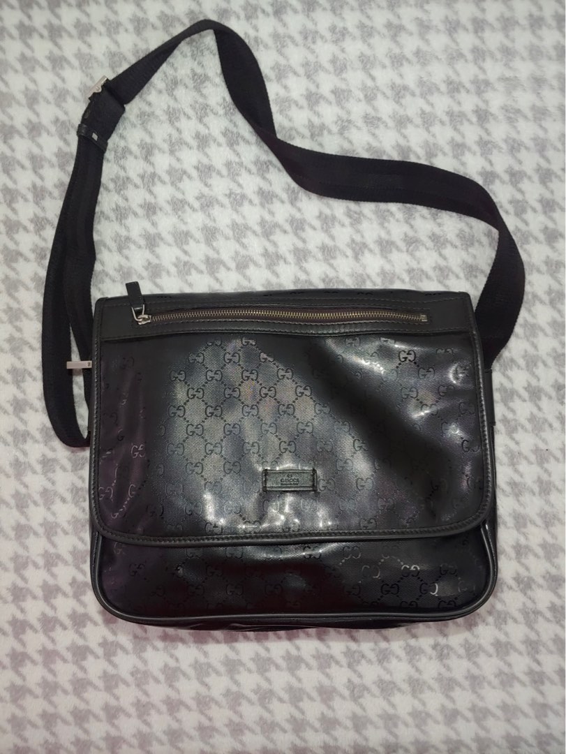 Gucci GG Imprime shoulder messenger bag Women s Fashion Bags