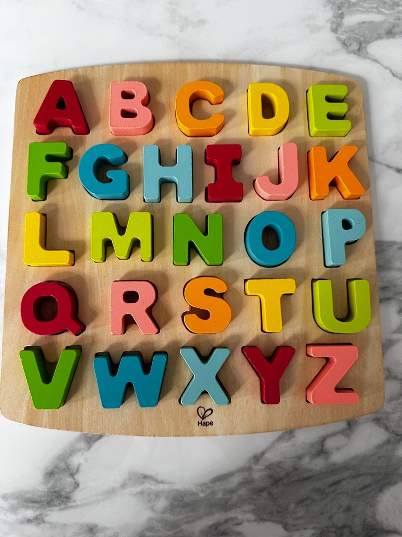 Hape Chunky Alphabet Puzzle – BabyBliss