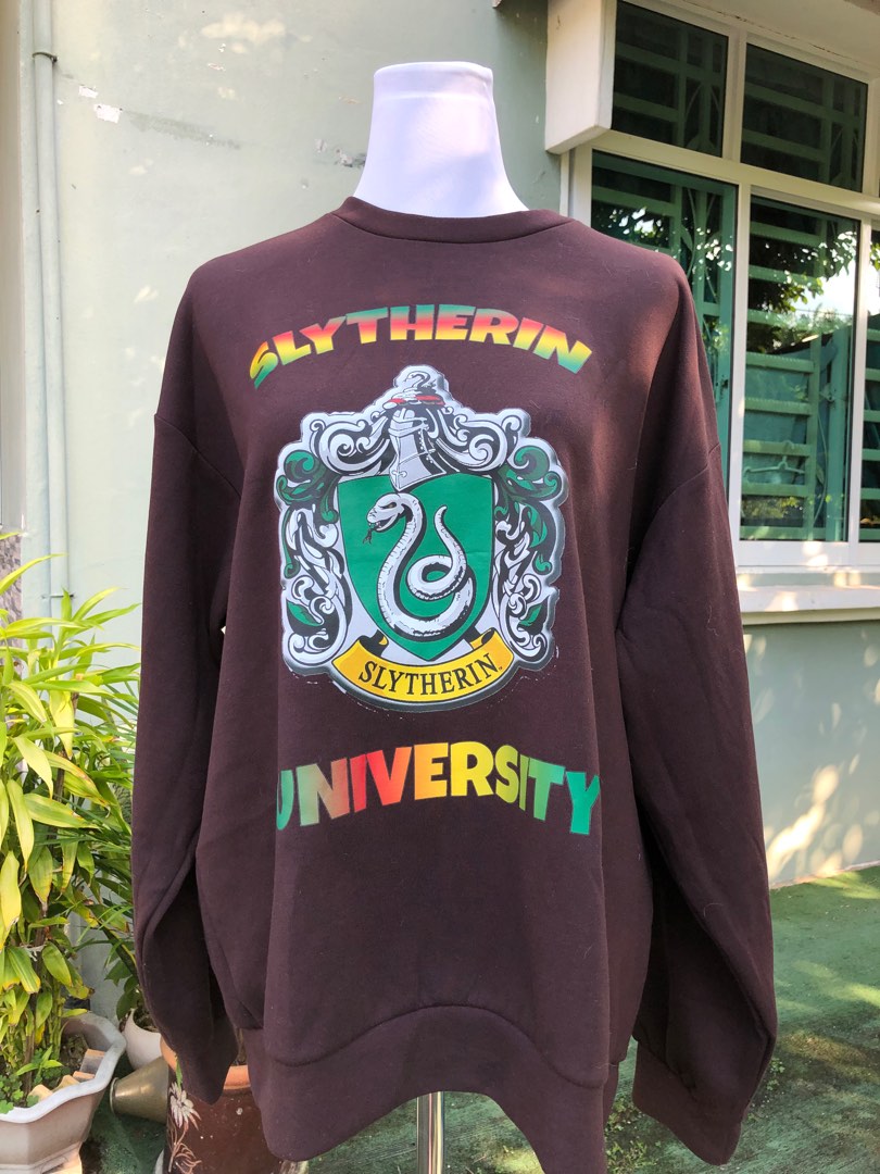 Harry potter hotsell sweatshirt slytherin