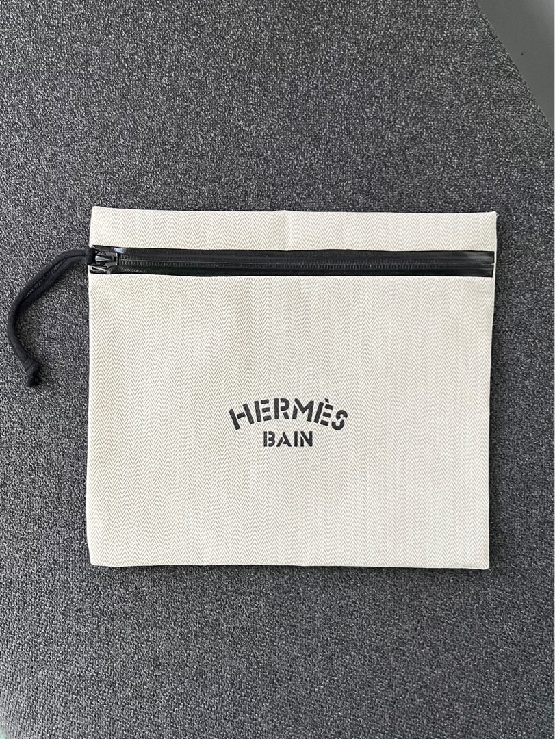 Hermes Zip Pouch, Women's Fashion, Bags & Wallets, Purses & Pouches on Carousell