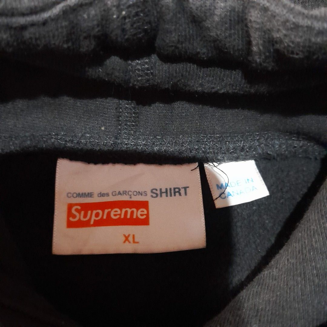 Pull comme des garcons supreme thrasher hot sale