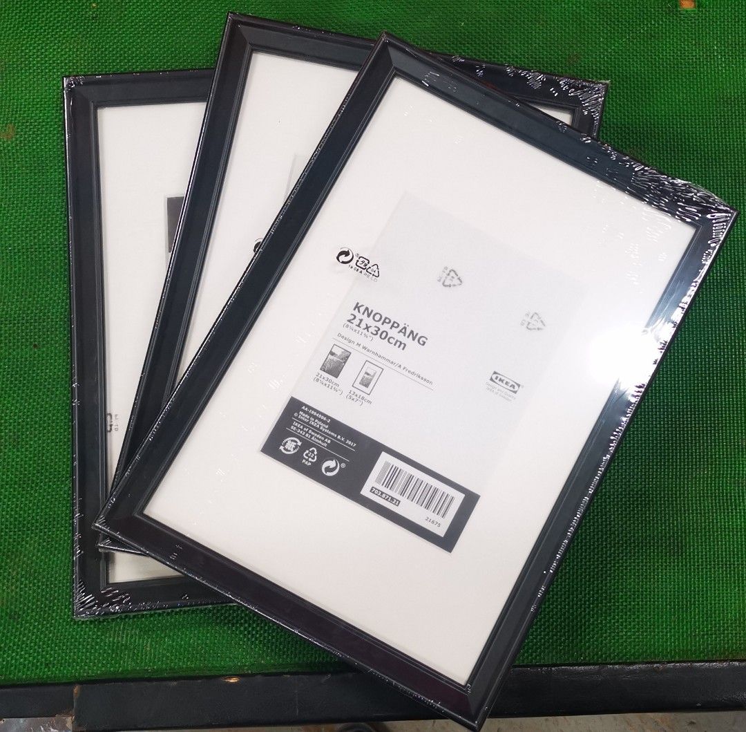 IKEA A4 size Photo Frames, Furniture & Home Living, Home Decor, Frames