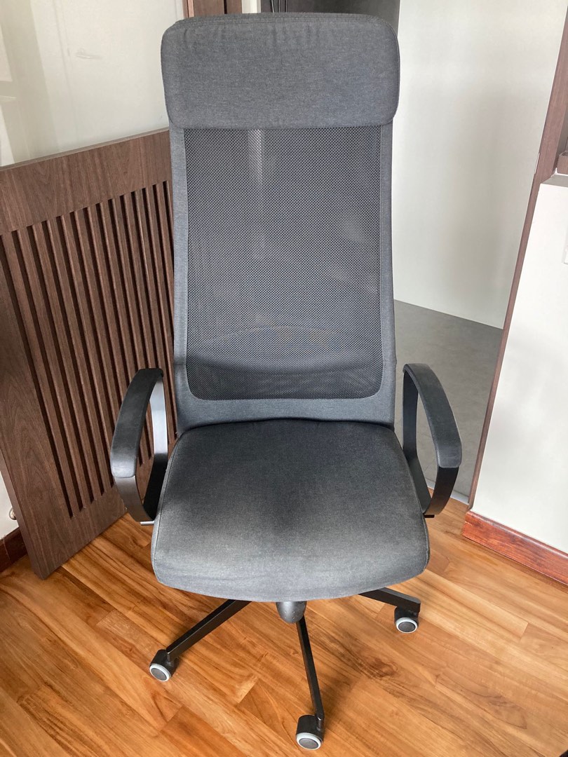 Ikea Markus office chair dark grey Furniture Home Living