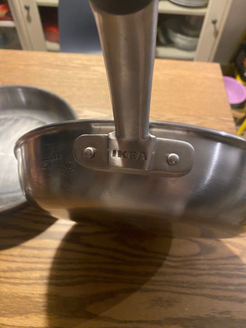 Ikea SENSUELL stainless steel frying pan, Furniture & Home Living, Kitchenware & Tableware