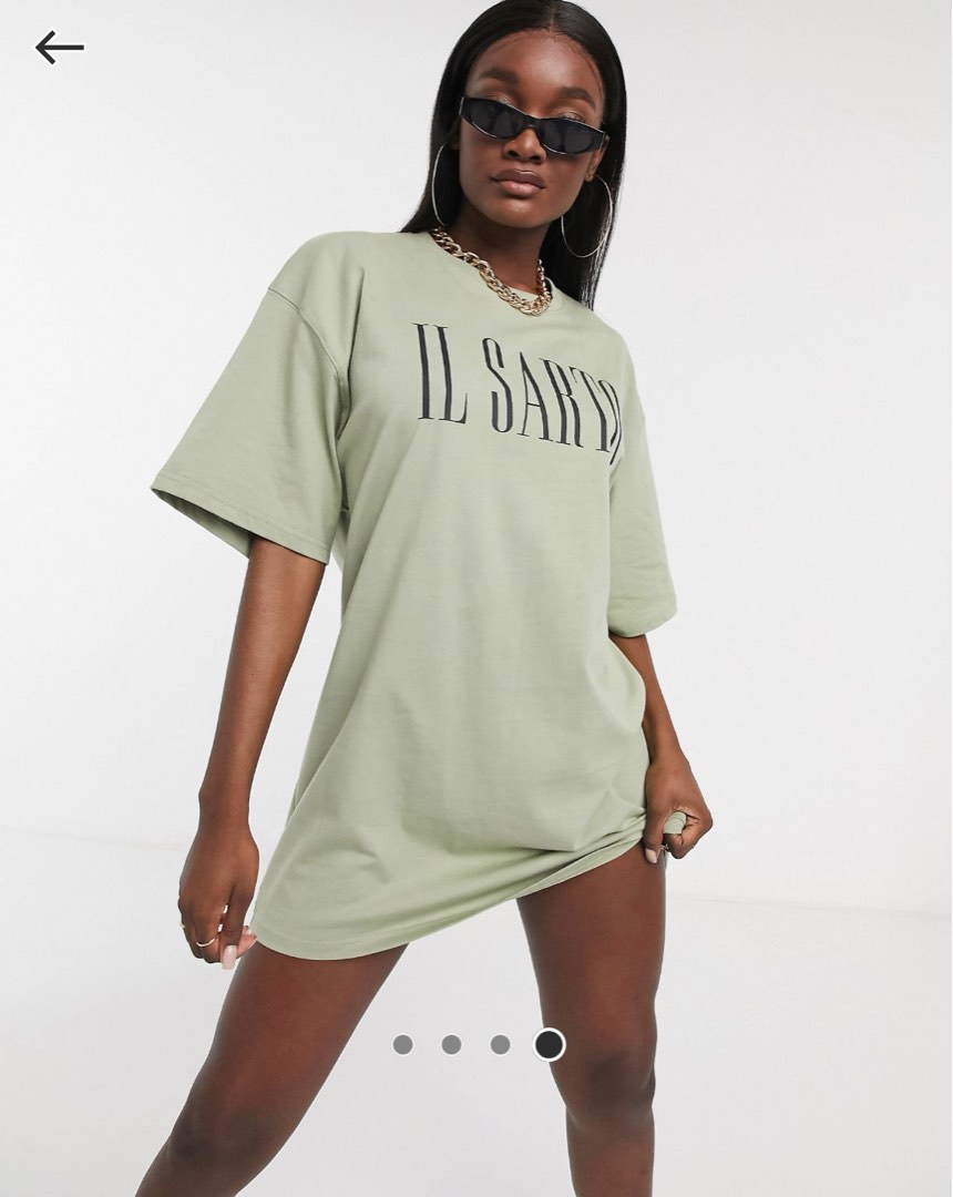 Il Sarto Oversized T shirt Sage Green