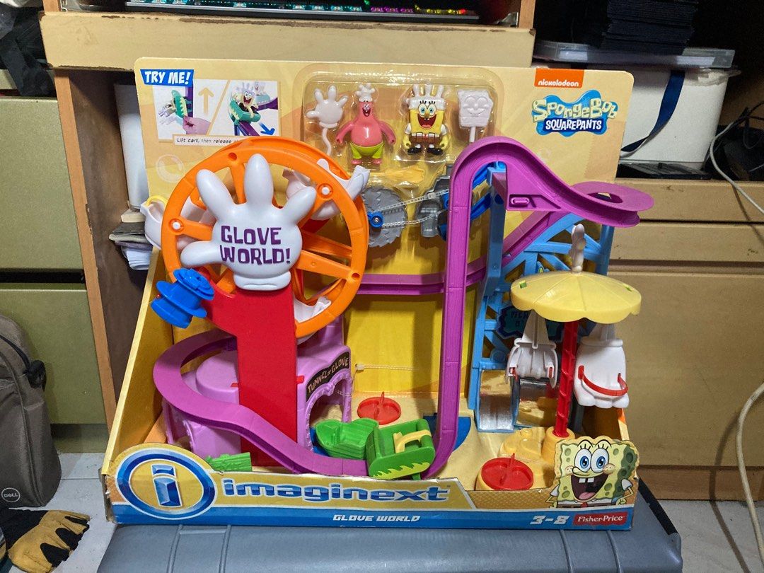 Imaginext spongebob best sale glove world