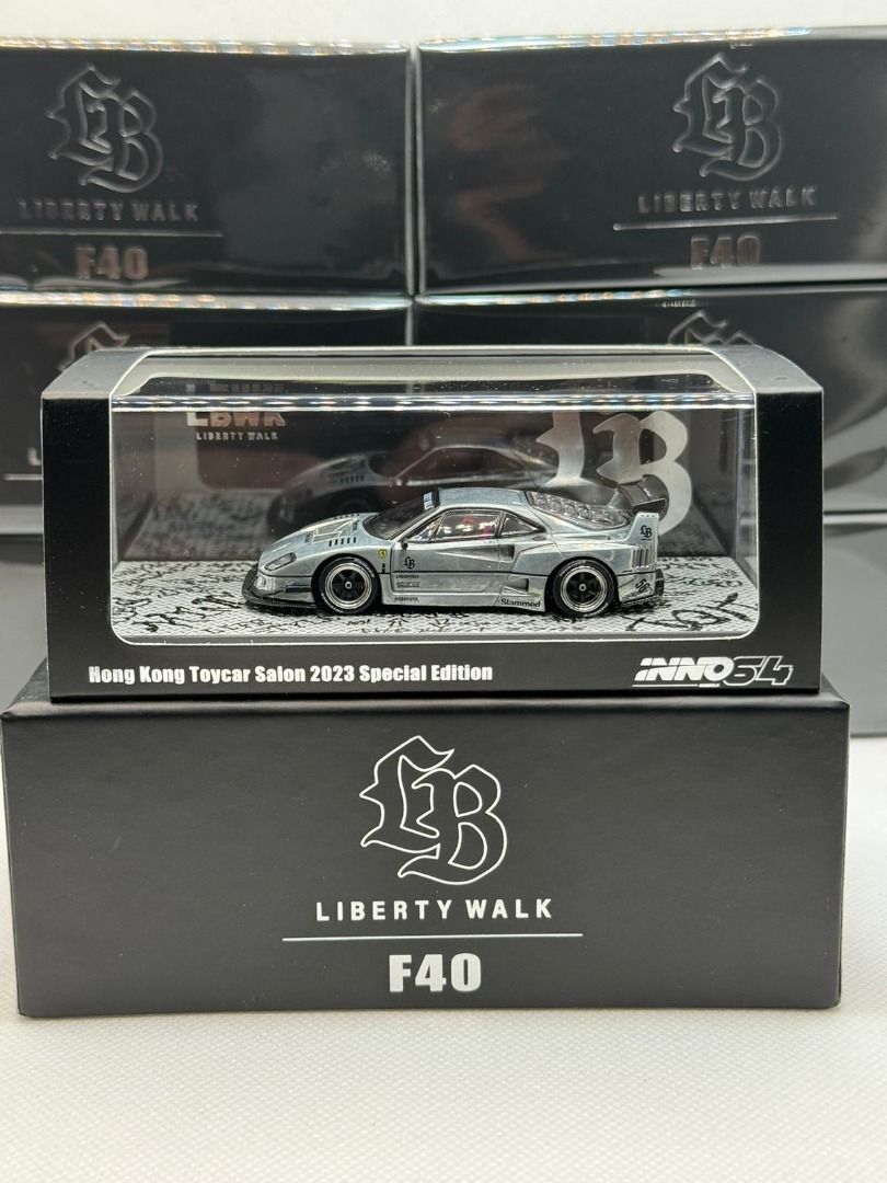 1/64 LBWK F40 (2025国際モーターエキスポ香港) 限定700台 INNO64 LBWK Ferrari F40 Chase Car (Hong Kong Toy Car Salon 2023
