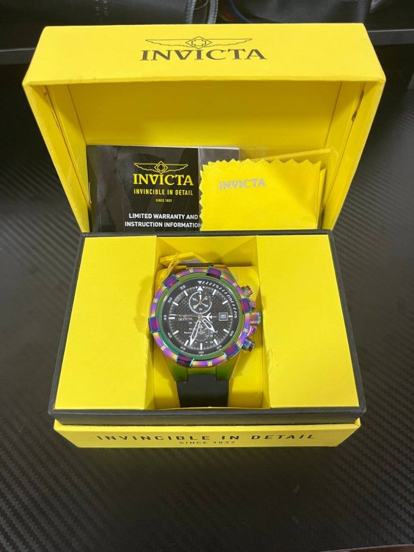 Invicta aviator discount limited edition tritnite