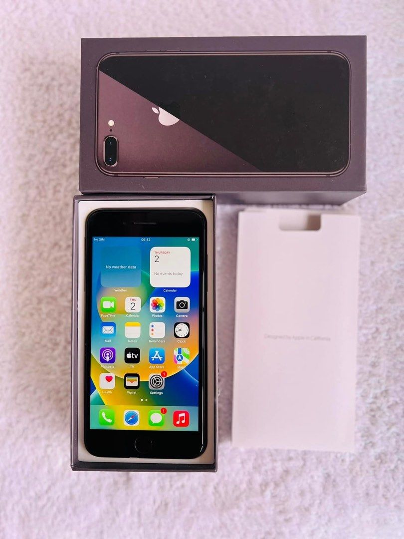 iPhone 8plus 256gb (Category: iPhone 8 Series) located in Manila. Submitted by TekiCashGadgetsph (Listing ID 1272692955, Image 3). Description: (FU) Open-line, any sim working (worldwide) - Guaranteed original iPhone not fake/copy Complete accessories with box Secondhand Good as new not abused! Presentable •Original Lcd • no issue hidden issues • no apple id / iCloud id • Good batthealth • Good cam front/back • Good Performance • Good touch id • 