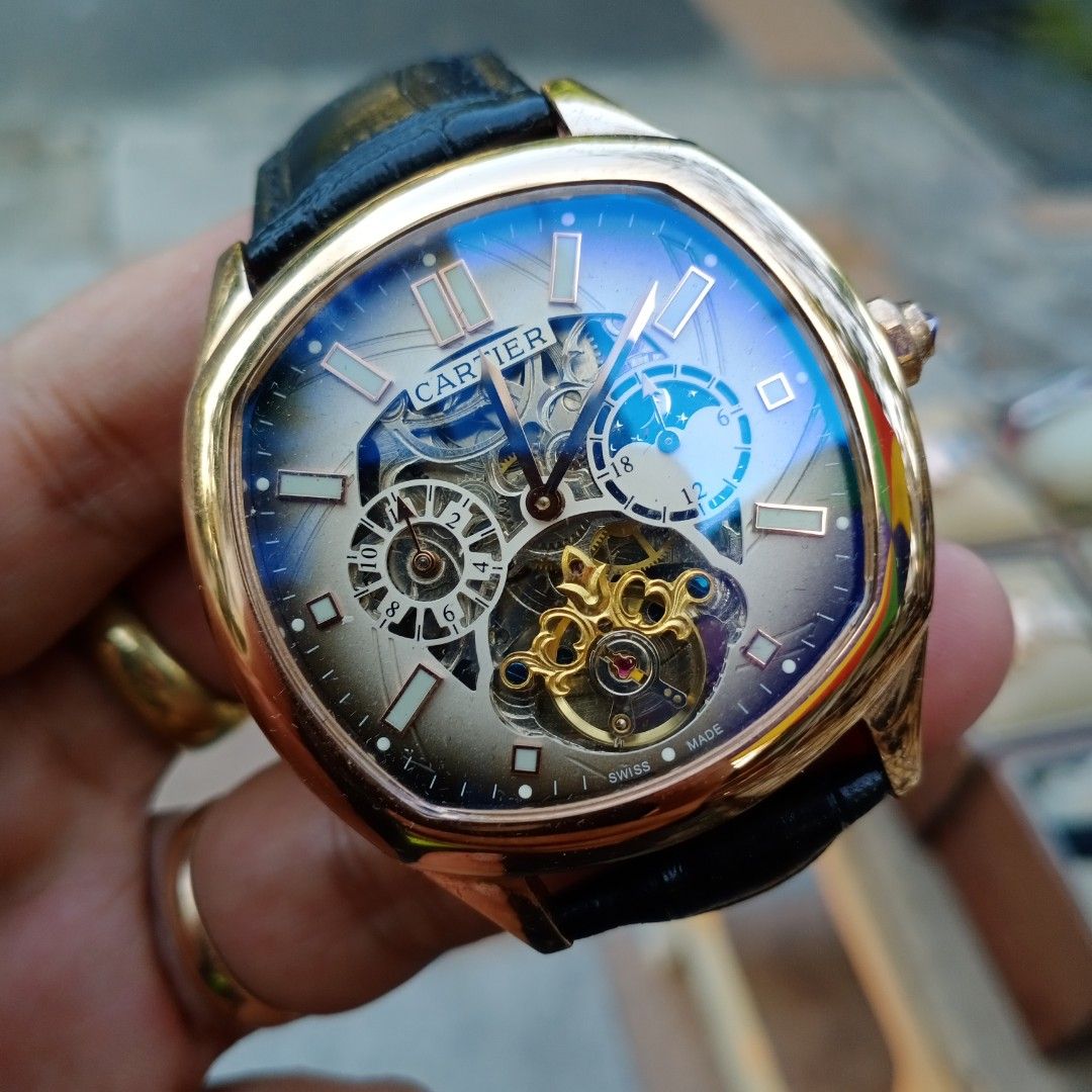 Jam hot sale cartier automatic