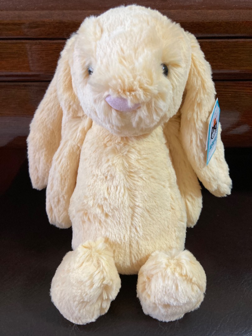 Jellycat lemon bunny medium store