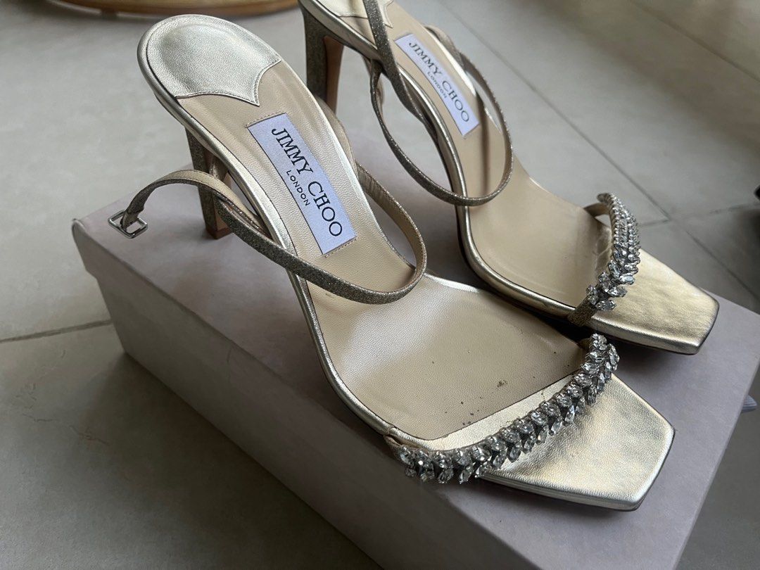 Gold sandals 2025 size 1