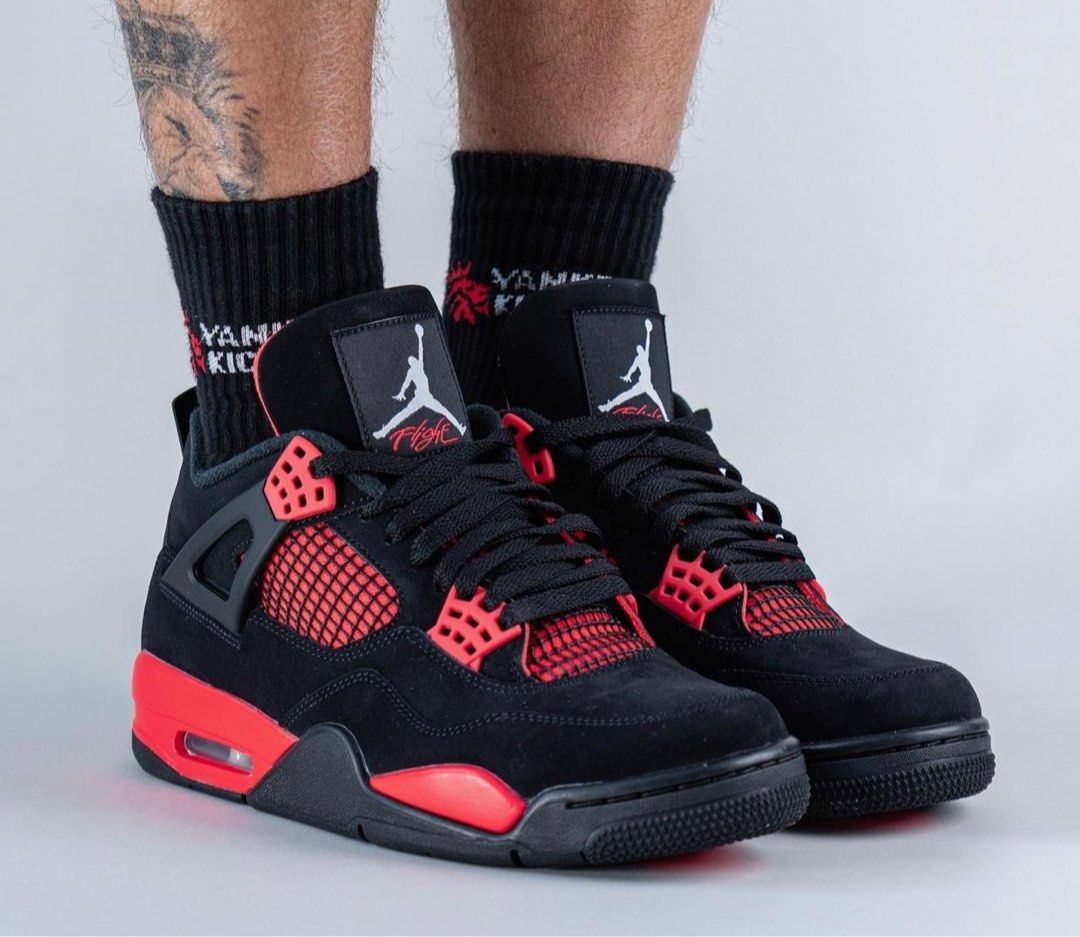 Jordan4 red thunders Clearance