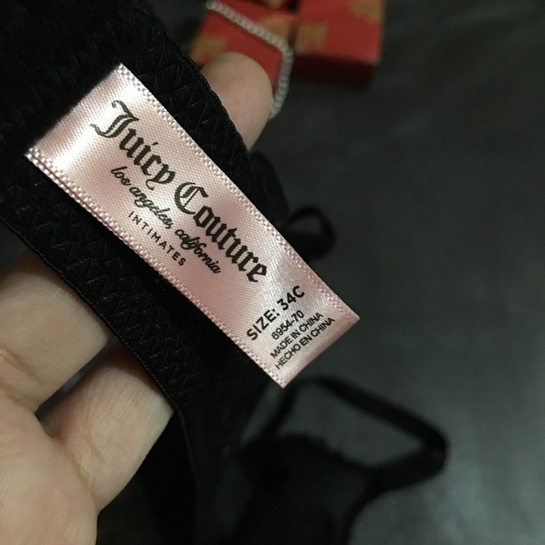 Women's Juicy Couture Los Angeles, California Intimates Bra Collection  MSRP:$30+ 