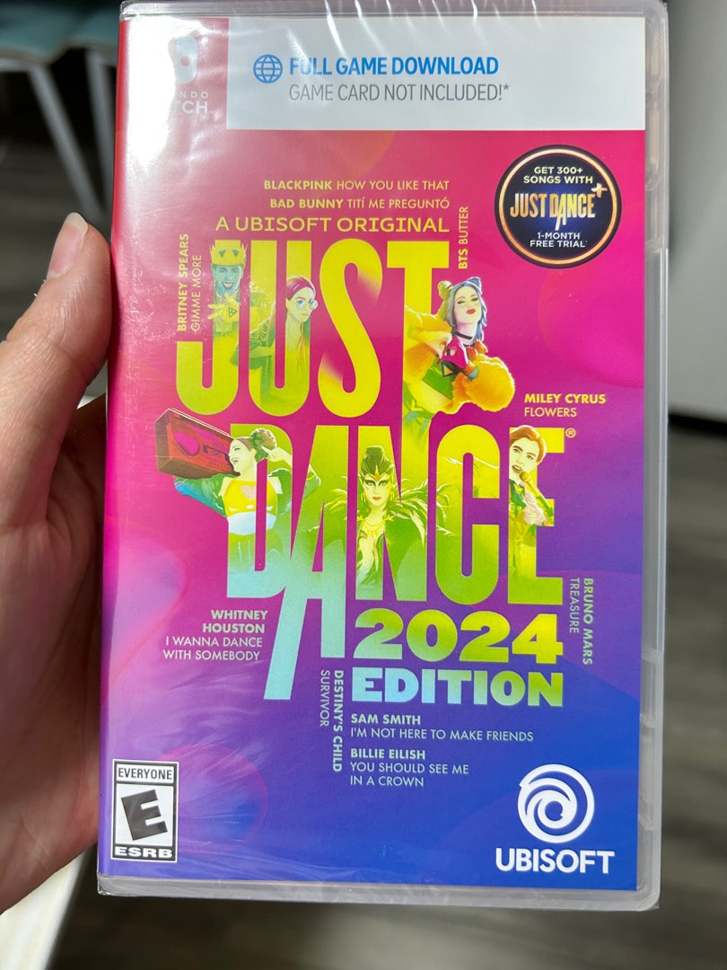 Just dance 2024 switch game, 電子遊戲, 電子遊戲, Nintendo 任天堂 Carousell