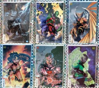 Justice League #1 - #6 Jim Lee Covers