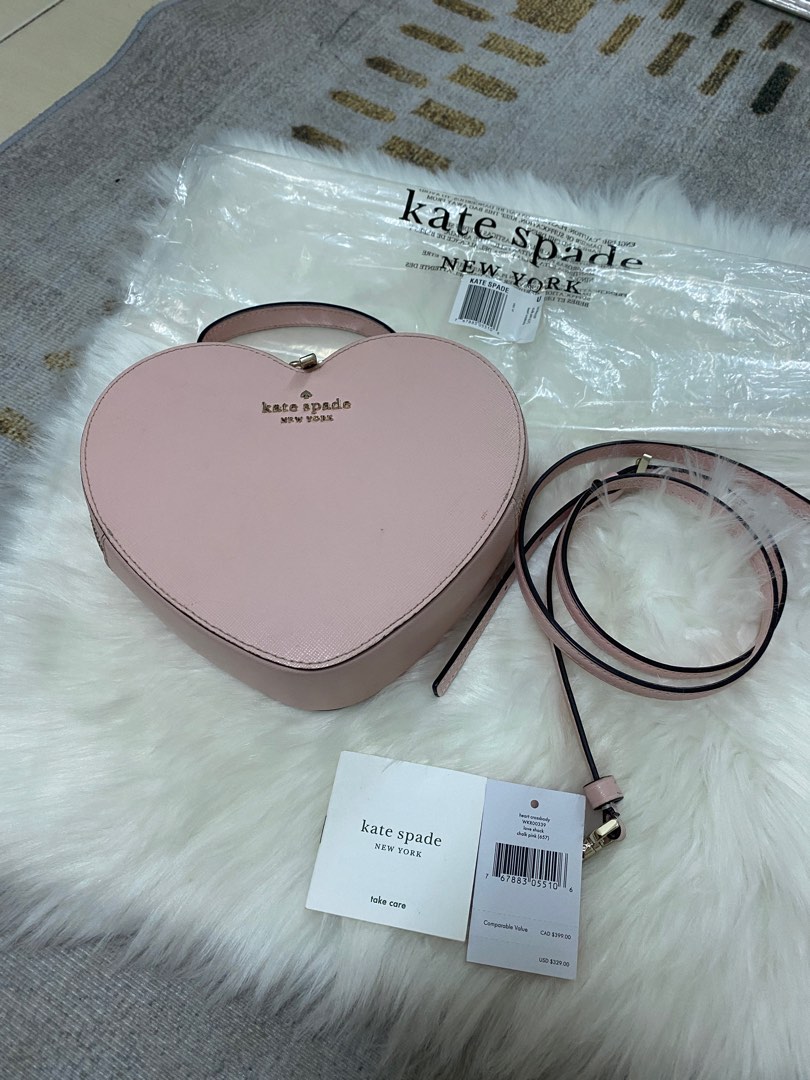 Heart crossbody in shop chalk pink