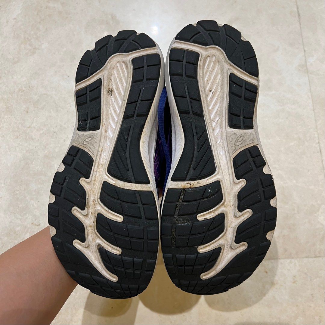 Children's asics running discount trainers